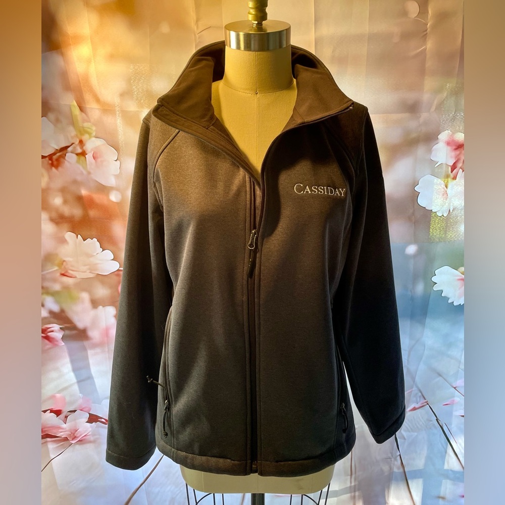 North Face Dark Gray Soft-shell Jacket - image 1